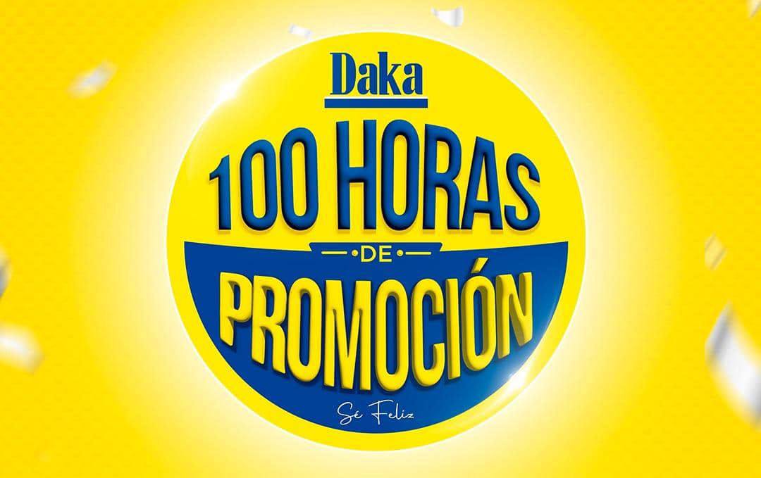 Tiendas DAKA anunció el regreso de las tan esperadas «100 Horas de promoción»