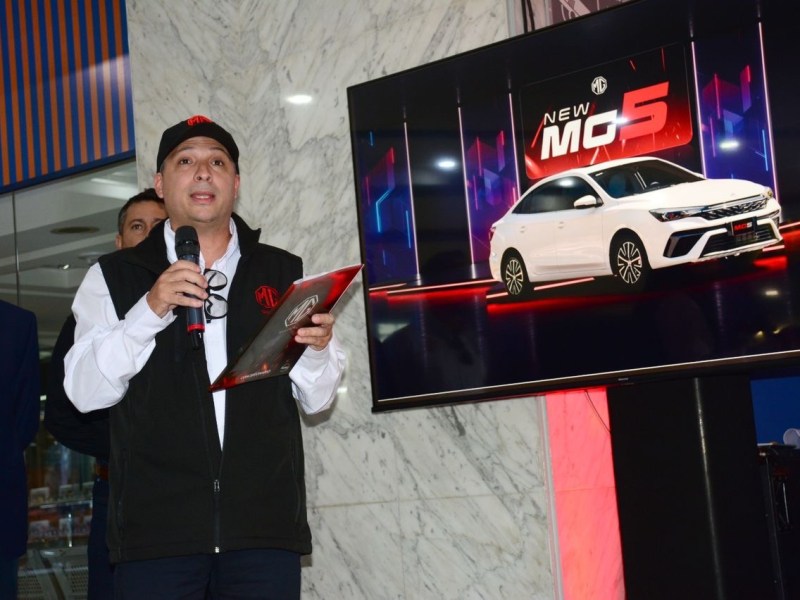 MG presentó su nuevo modelo MG5 y el innovador Plan Asegúrate con&nbsp;500