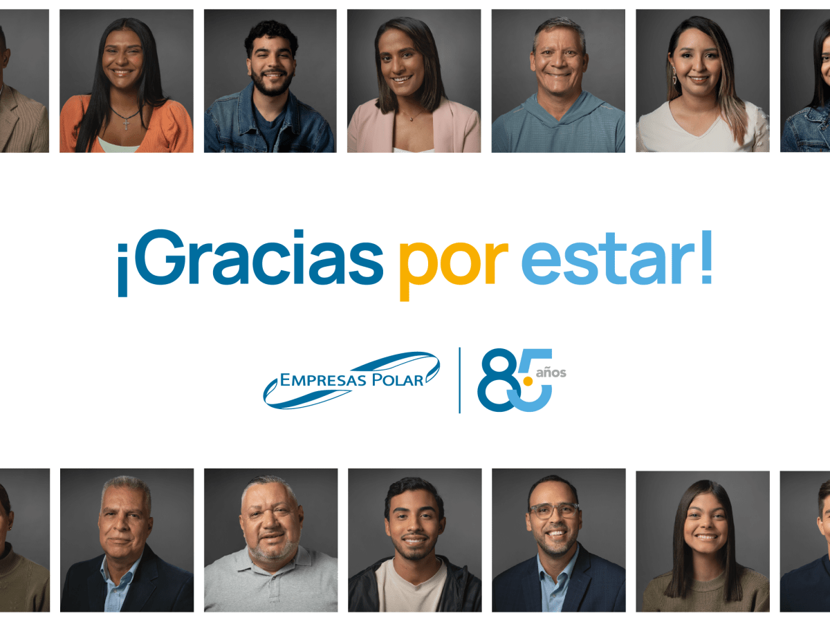 Empresas Polar celebra 85 años con la campaña “Gracias por&nbsp;estar”