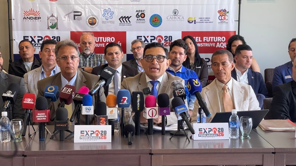 Expo Fedecámaras Carabobo mostrará la competitividad del empresariado regional ante la reactivación económica de&nbsp;2026