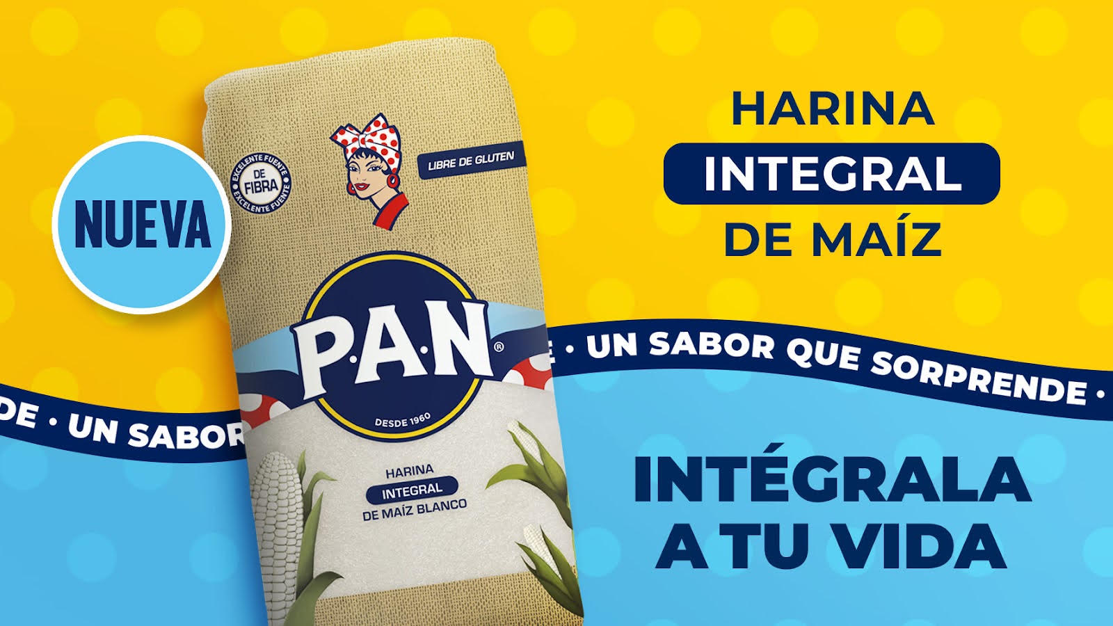 P.A.N. responde a las necesidades del consumidor con su nueva harina integral